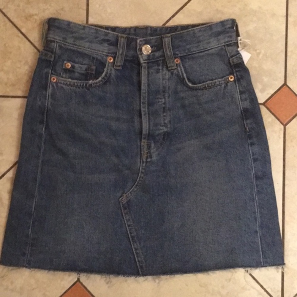 Denim H&M skirt